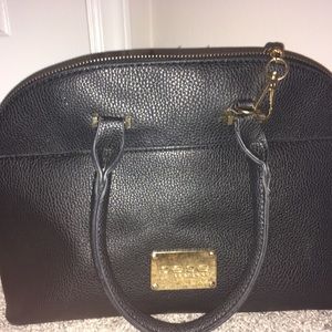 Black bebe tote